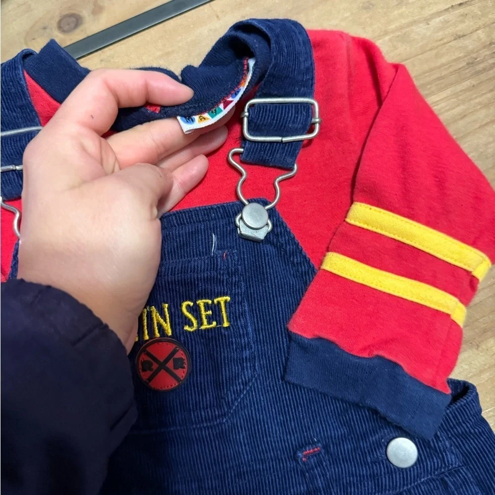 Vintage Kids Overalls - 🚂